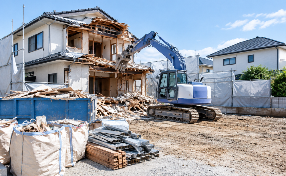30坪の家の解体費用の総額目安を構造・階数別に見る