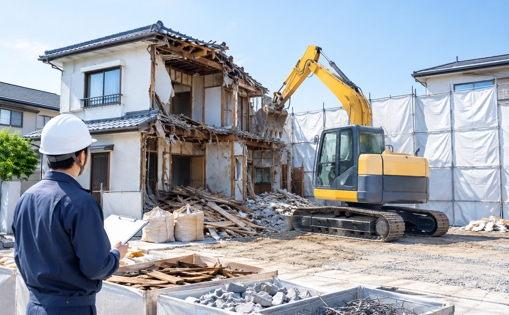 宇都宮市・栃木県で30坪の家を解体する前に確認したいこと